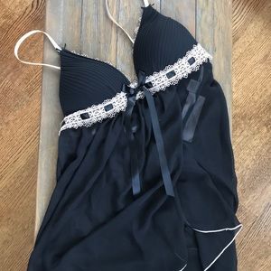 Sheer Black Neglige